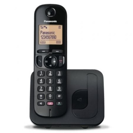 Teléfono Inalámbrico Panasonic KX-TGC250SPB- Negro