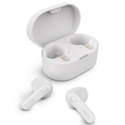 Auriculares Inalámbricos Philips TAT1138WT- con Micrófono- Bluetooth- Blancos