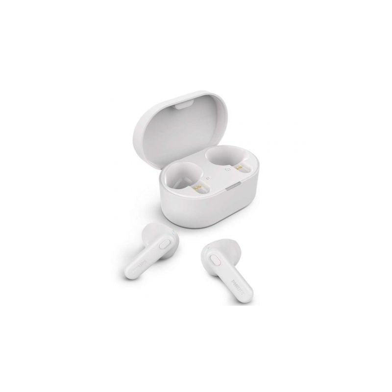 Auriculares InalÃ¡mbricos Philips TAT1138WT- con MicrÃ³fono- Bluetooth- Blancos