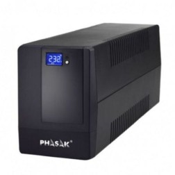 SAI-UPS 1000VA PHASAK DISPLAY LCD AVR 2XSCHUKO PH 9410