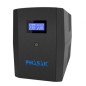 SAI Línea Interactiva Phasak SIRIUS 1260 VA Interactive- 1260VA-720W- 4 Salidas- Formato Torre