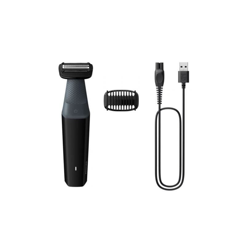 Afeitadora Philips Bodygroom Series 3000 BG3017- con Batería- 1 Accesorio