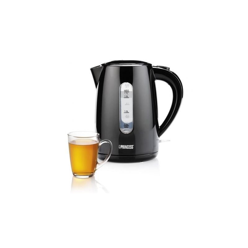 Hervidor de Agua Princess 236017 Black Style- 2200W- Capacidad 1-7L