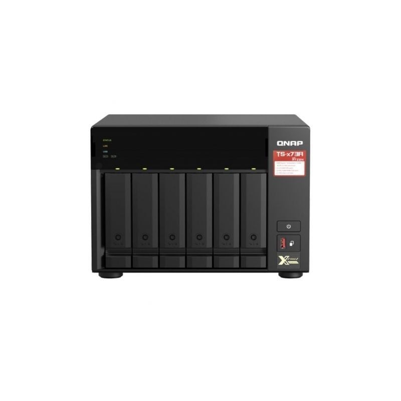 NAS QNAP TS-673A-8G- 6 Bahías 3-5"- 2-5"- 8GB DDR4- Formato Torre