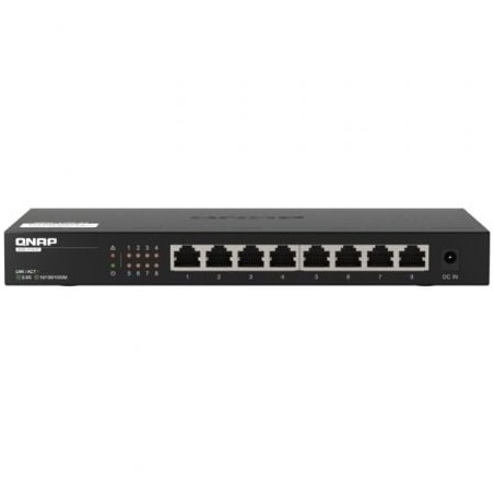 Switch QNAP QSW-1108-8T 8 Puertos- RJ-45 10-100-1000-2-5GBASE