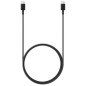 Cable USB 2-0 Tipo-C Samsung EP-DX310JBEGEU- USB Tipo-C Macho - USB Tipo-C Macho- 1-8m- Negro