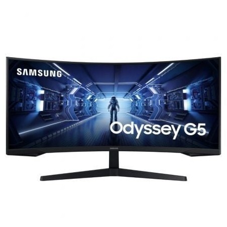 Monitor Gaming Ultrapanorámico Curvo Samsung Odyssey G5 LC34G55TWWP 34"- UWQHD- 1ms- 165Hz- VA- Negro