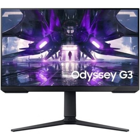 Monitor Gaming Samsung Odyssey G3 S24AG320NU- 24"- Full HD- 1ms- 165Hz- VA- Negro