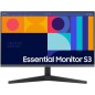 Monitor Profesional Samsung Essential Monitor S3 S24C330GAU- 24"- Full HD- Negro