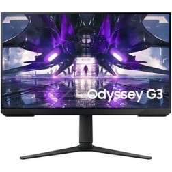 Monitor Gaming Samsung Odyssey G3 S27AG320NU- 27"- Full HD- 1ms- 165Hz- VA- Negro