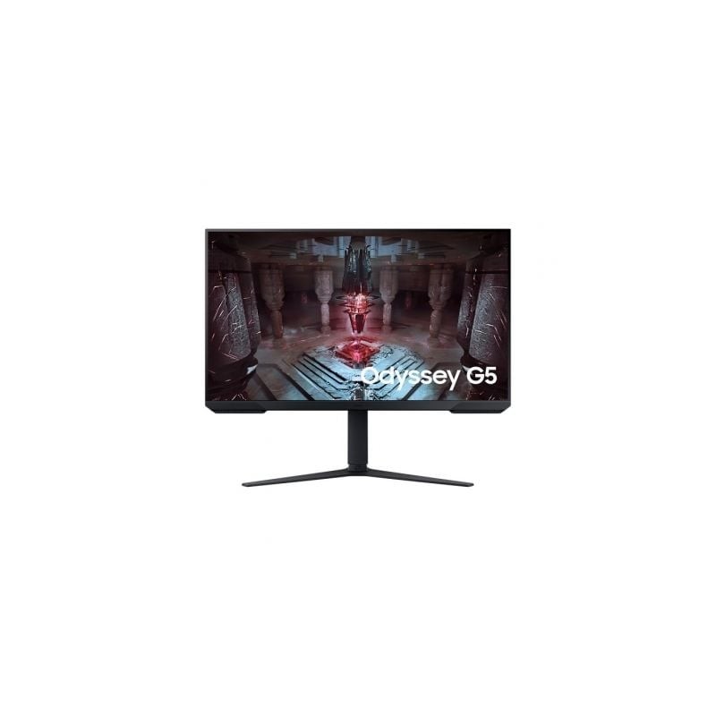 Monitor Gaming Samsung Odyssey G5 S27CG510EU 27"- QHD- 1ms- 165Hz- VA- Regulable en altura- Negro