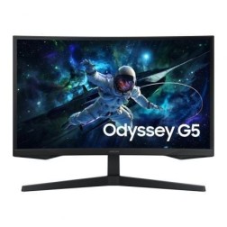 Monitor Gaming Curvo Samsung Odyssey G5 S27CG552EU 27"- QHD- 1ms- 165Hz- VA- Negro