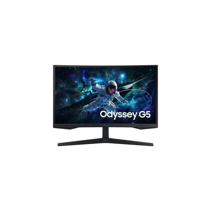 Monitor Gaming Curvo Samsung Odyssey G5 S27CG552EU 27"- QHD- 1ms- 165Hz- VA- Negro