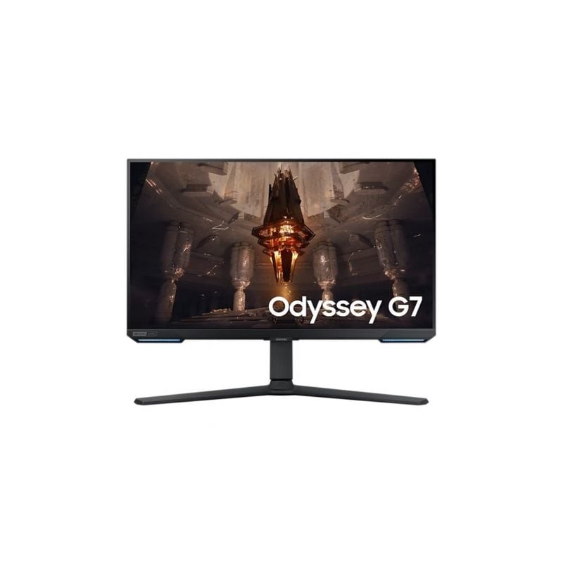 Smart Monitor Gaming Samsung Odyssey G7 S28BG700EP 28"- 4K- 1ms- 144Hz- IPS- Regulable en altura- Smart TV- Multimedia- Negro