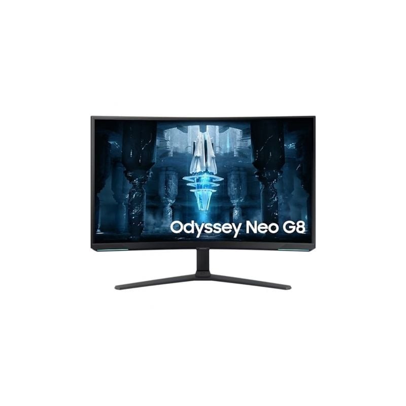 Monitor Gaming Curvo Samsung Odyssey Neo G8 S32BG850NP 32"- 4K- 1ms- 240Hz- VA- Negro y Blanco