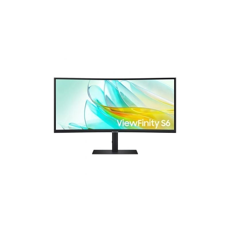 Monitor Profesional Ultraparonámico Curvo Samsung ViewFinity S6 S34C652UAU 34"- UWQHD- Multimedia- Negro