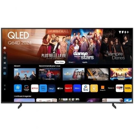 Televisor Samsung QLED Q64D TQ55Q64DAU 55"- Ultra HD 4K- Smart TV- WiFi