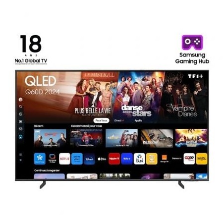 TV SAMSUNG TQ85Q60DAU 85" QLED 4K UHD SMART TV