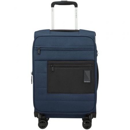 Maleta de Cabina Samsonite Vaycay Spinner Expansible 55cm- 55x35x25cm- 4 Ruedas- Azul Marino