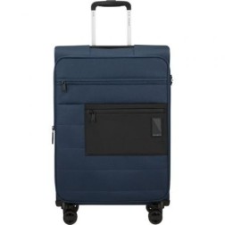 Maleta Mediana Samsonite Vaycay Spinner Expansible 66cm- 66x43x30cm- 4 Ruedas- Azul Marino