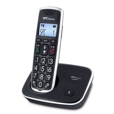 Teléfono Inalámbrico SPC Telecom 7608- Negro