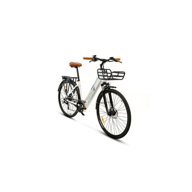 Bicicleta Eléctrica SmartGyro Ebike Sunset White- Motor 250W- Ruedas 27-5"- Blanca