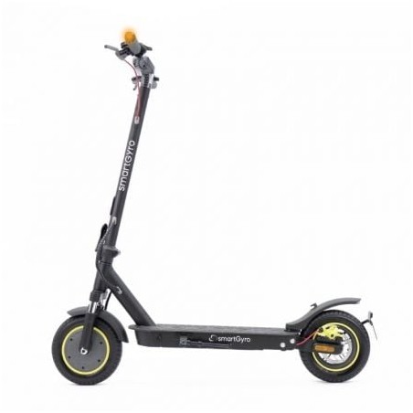 Patinete Eléctrico SmartGyro Z-PRO Certificado- Motor 600W- Ruedas 10"- 25km-h -Autonomía 40km- Negro