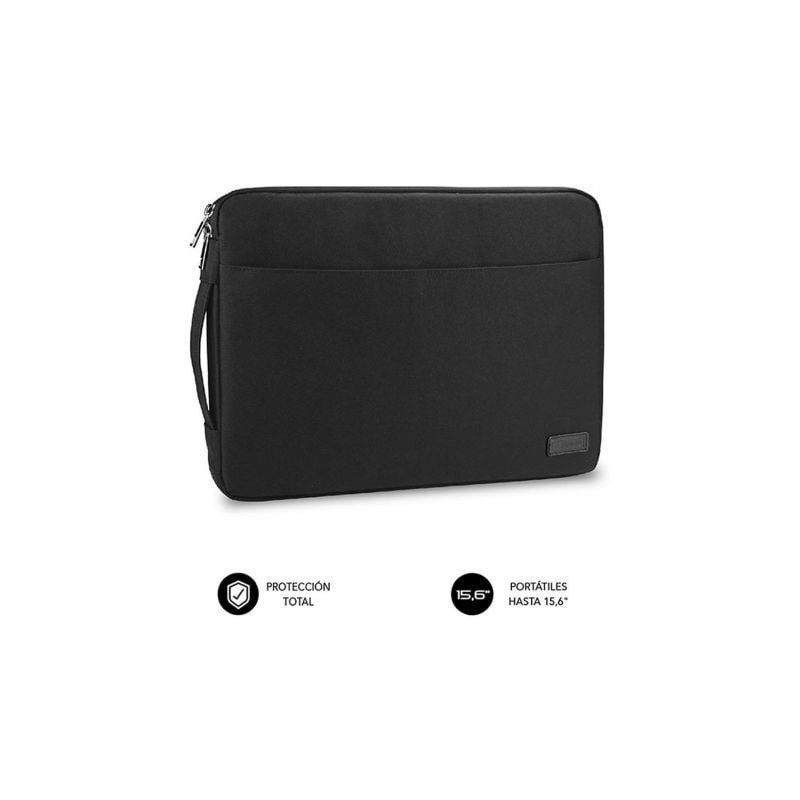 Funda Subblim Urban Laptop Sleeve para Portátiles hasta 15-6"- Negra