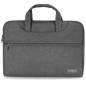 Maletín Subblim Business Laptop Sleeve para Portátiles hasta 15-6"- Cinta para Trolley- Gris