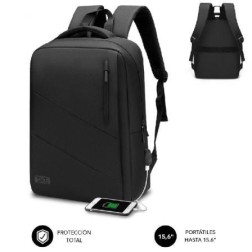 Mochila Subblim City Backpack para Portátiles hasta 15-6"- Puerto USB