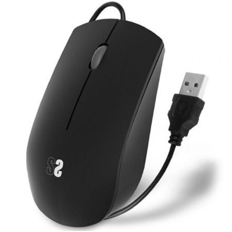 RATON SUBBLIM BUSINESS SILENCIOSO CON CABLE USB 1200 DPI