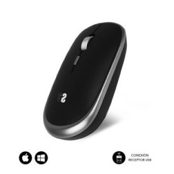 Ratón Inalámbrico Subblim Wireless Mini- Hasta 1600 DPI- Gris Espacial