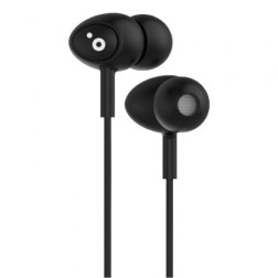 Auriculares Intrauditivos Sunstech Pops- con Micrófono- Jack 3-5- Negros