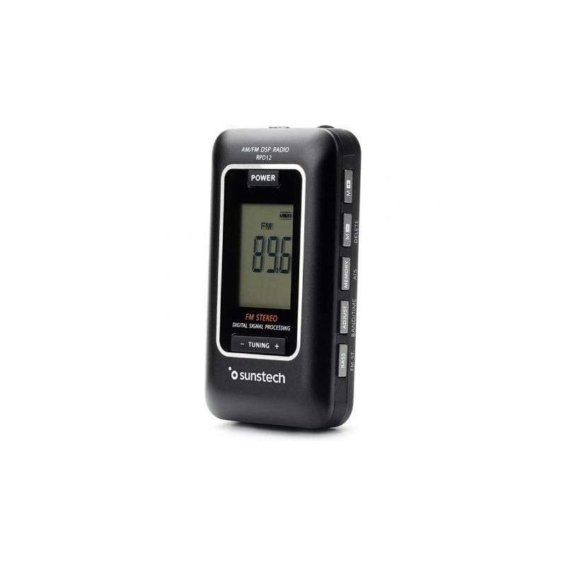 Radio Portátil Sunstech RPD12- Negro