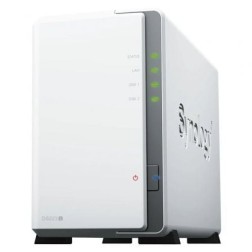 NAS Synology Diskstation DS223J- 2 Bahías 3-5"- 2-5"- 1GB DDR4- Formato Torre