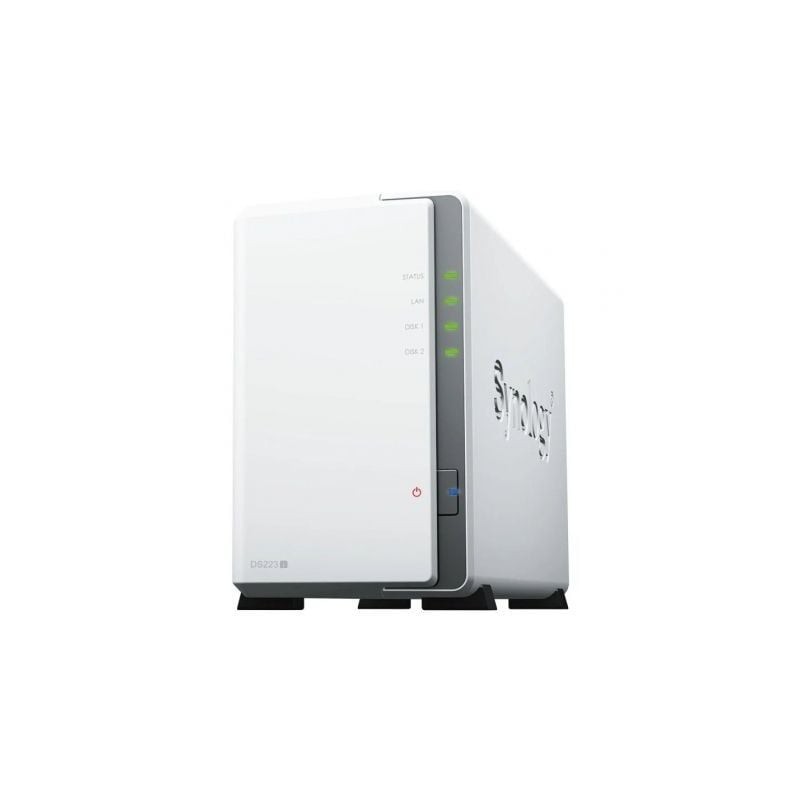 NAS Synology Diskstation DS223J- 2 Bahías 3-5"- 2-5"- 1GB DDR4- Formato Torre