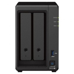 NAS Synology Diskstation DS723+- 2 Bahías 3-5"- 2-5"- 2GB DDR4- Formato Torre