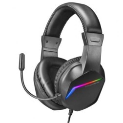 Auriculares Gaming con Micrófono Mars Gaming MH122- Jack 3-5- Negros