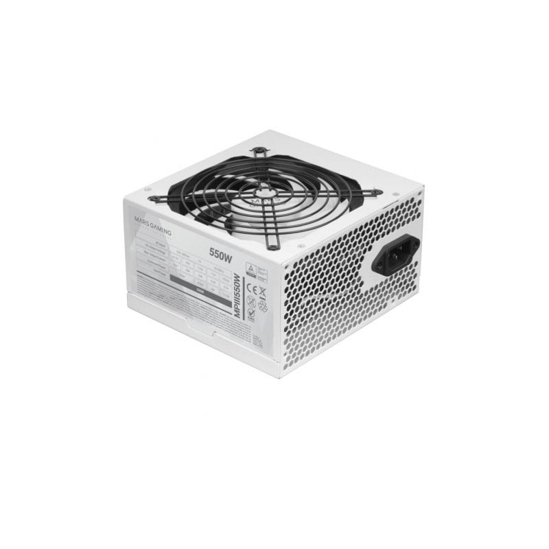 Fuente de Alimentación Mars Gaming MPIII550W- 550W- Ventilador 12cm