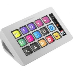 Stream Deck Slim Mars Gaming MSD-ONE- 15 Teclas LCD- Blanco