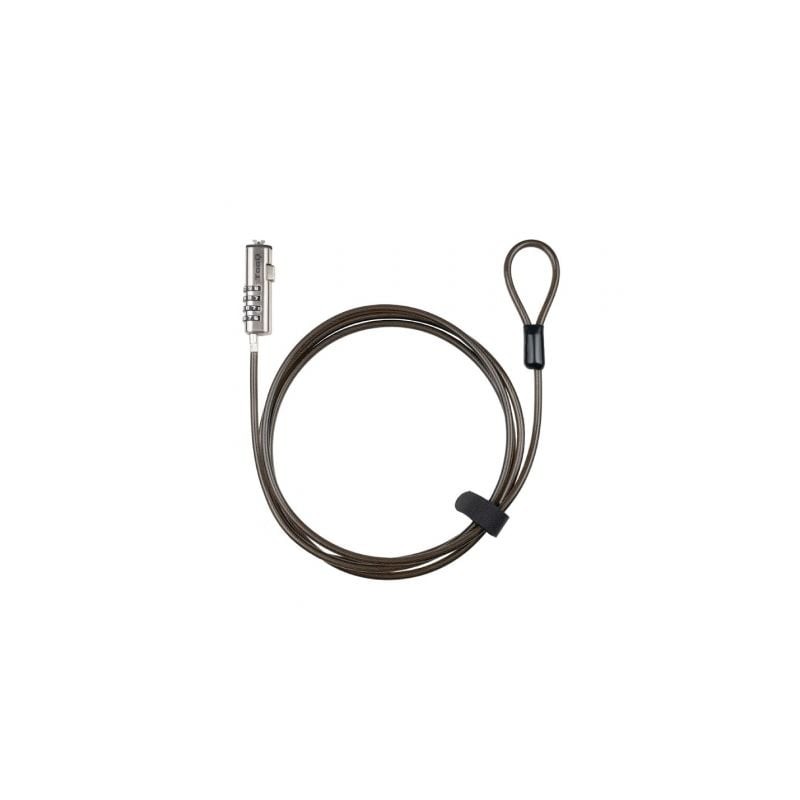 CABLE SEGURIDAD TOOQ NANO 2-5X6MM COMBINACION PORTATIL