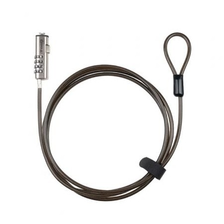 Cable de Seguridad Tipo NANO para Portátiles TooQ TQCLKC0035-G- 1-5m