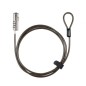 CABLE SEGURIDAD TOOQ NANO 2-5X6MM COMBINACION PORTATIL