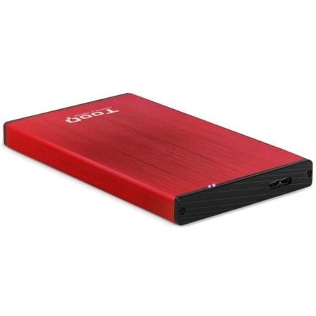 Caja Externa para Disco Duro de 2-5" TooQ TQE-2527R- USB 3-1