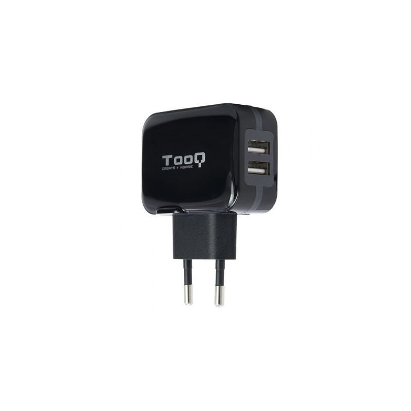 Cargador de Pared TooQ TQWC-1S02- 2xUSB- 17W