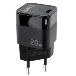 Cargador de Pared TooQ TQWC-PD20- 1xUSB Tipo-C- 20W