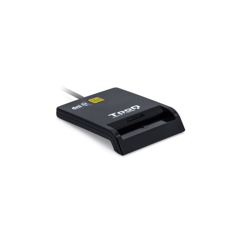 Lector de DNI TooQ TQR-211B- USB Tipo-C- Negro