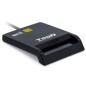 Lector de DNI TooQ TQR-211B- USB Tipo-C- Negro