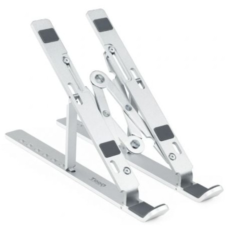 Soporte TooQ TQLRS0033-AL para Portátiles hasta 15"- Plata