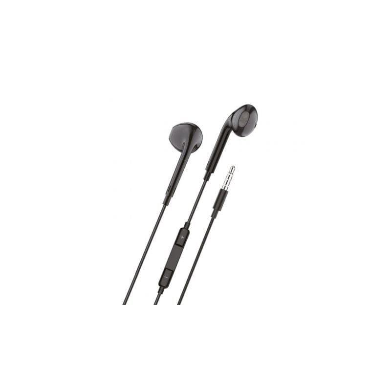 Auriculares Intrauditivos Tech One Tech earTECH TEC1002- con Micrófono- Jack 3-5- Negros